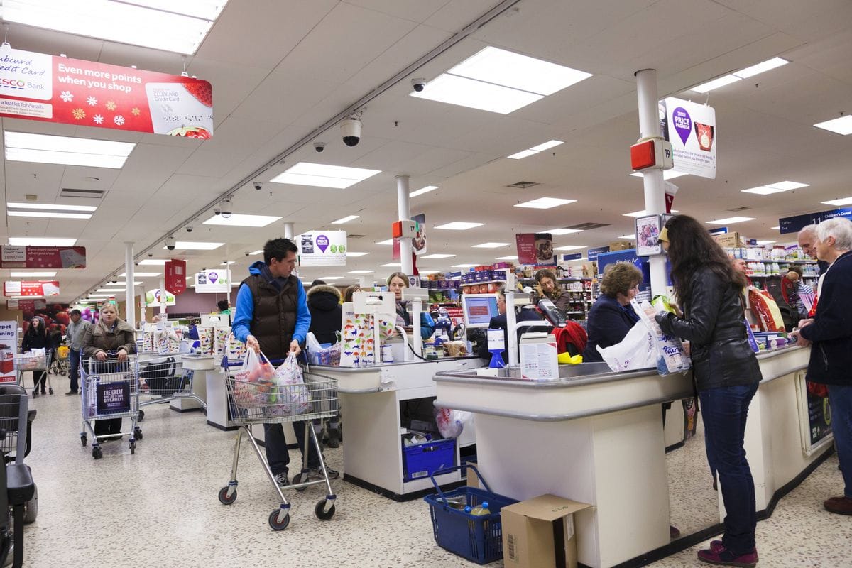 **Headline:** Tesco customers express mixed views on new checkout policy