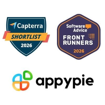 **Headline:** Appy Pie Recognized with 2026 Capterra Award for Application Development