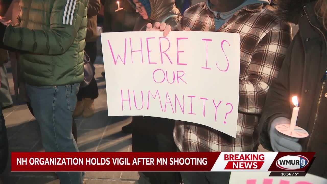 Vigil held in Concord for man killed by federal immigration officers