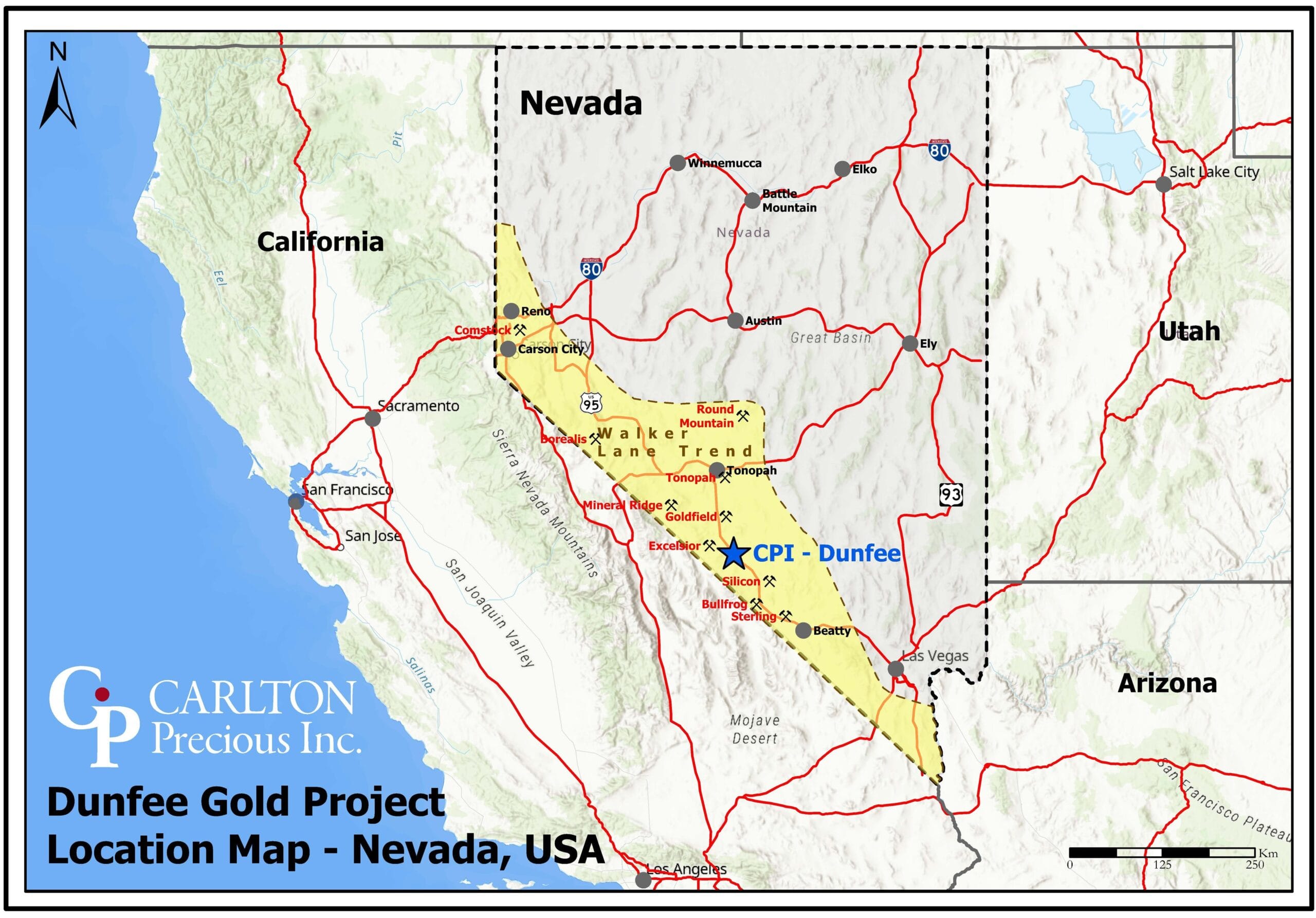**Carlton Precious Announces High-Grade Gold and Silver Results from Dunfee Project in Nevada**