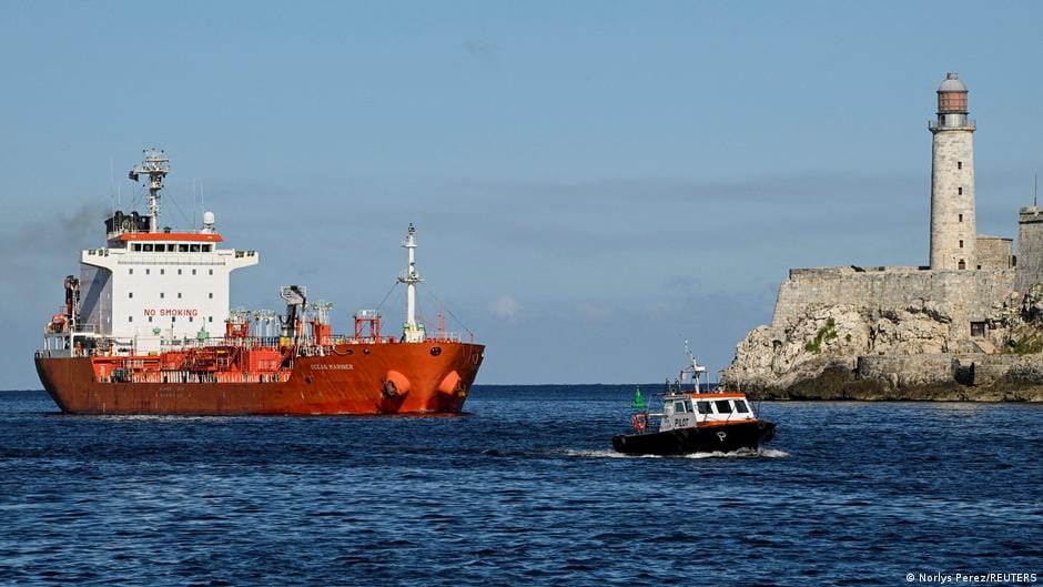 **Headline:** Trump warns of tariffs on nations exporting oil to Cuba