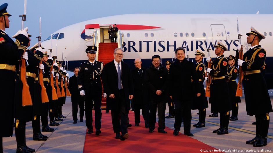 **Headline:** UK Prime Minister Keir Starmer Begins Visit to China Amid Renewed Western Engagement
