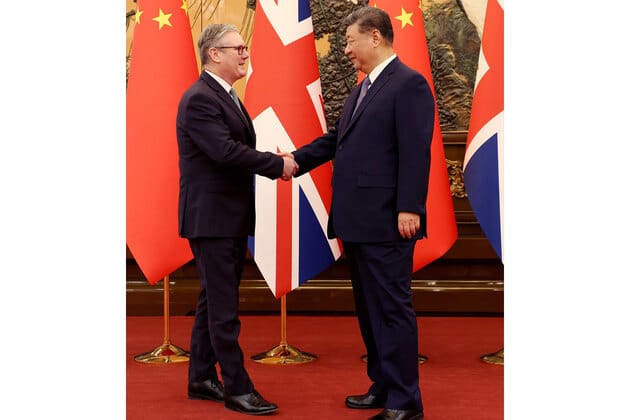**UK Prime Minister Keir Starmer Meets Chinese President Xi Jinping to Strengthen Bilateral Ties**