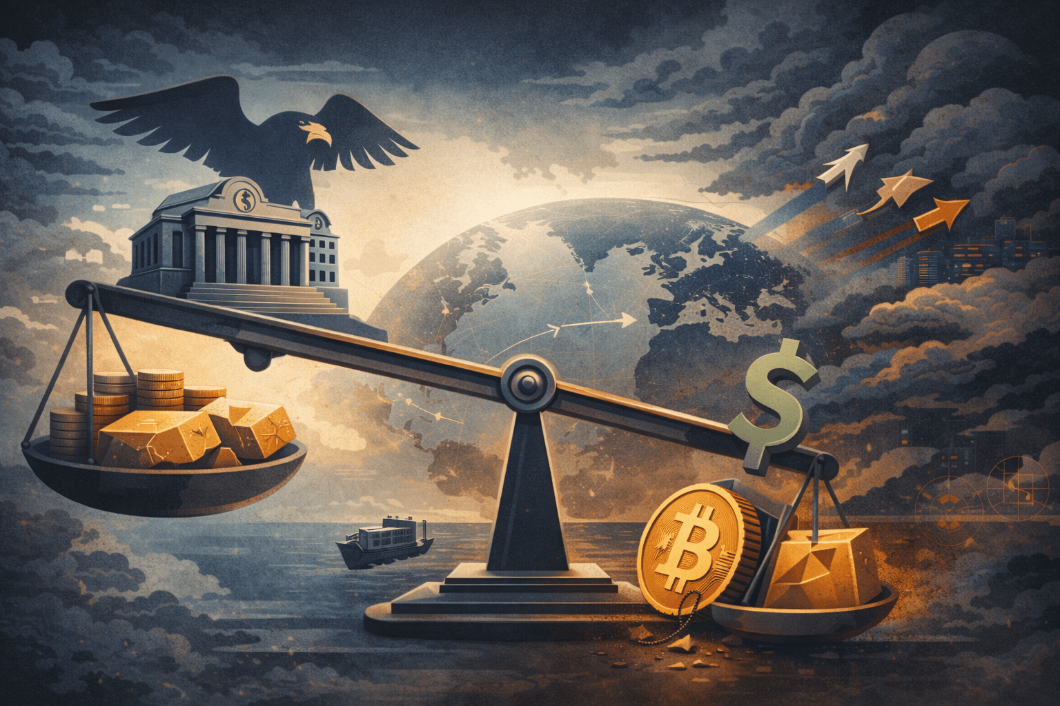 **Headline:** Markets React to Trump’s Fed Nomination as Bitcoin Nears $80K and Commodities Decline