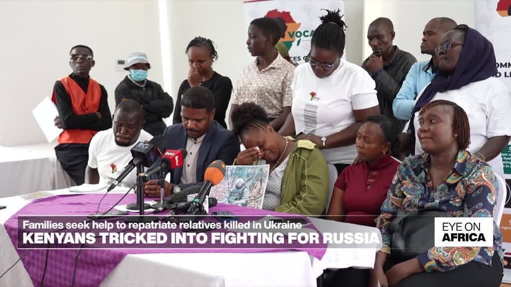 **Headline:** Families of Kenyans in Russia-Ukraine Conflict Request Government Assistance for Return