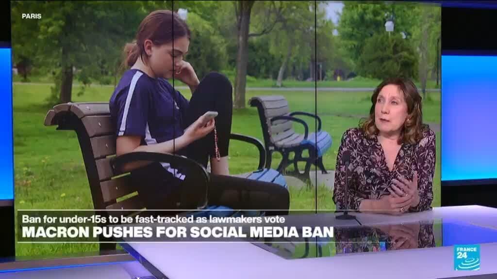 **Headline:** France to Accelerate Ban on Social Media Use for Children Under 15