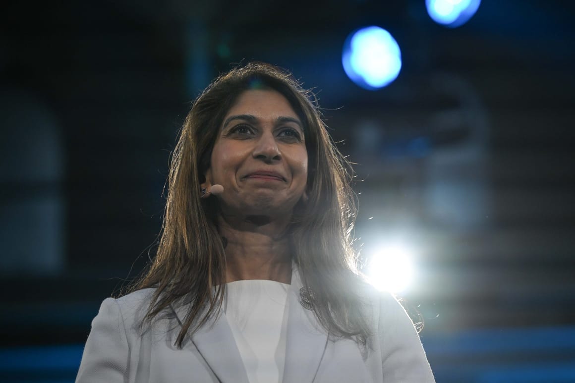 **Headline:** Conservatives Withdraw Briefing Linking Suella Braverman to Mental Health Issues