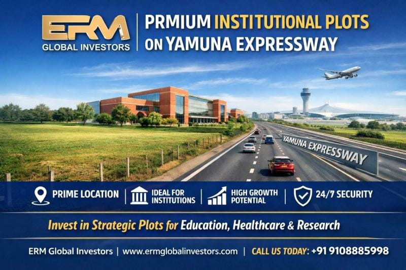 **Headline:** ERM Global Investors Launches Institutional Land Parcels on Yamuna Expressway for Real Estate Expansion