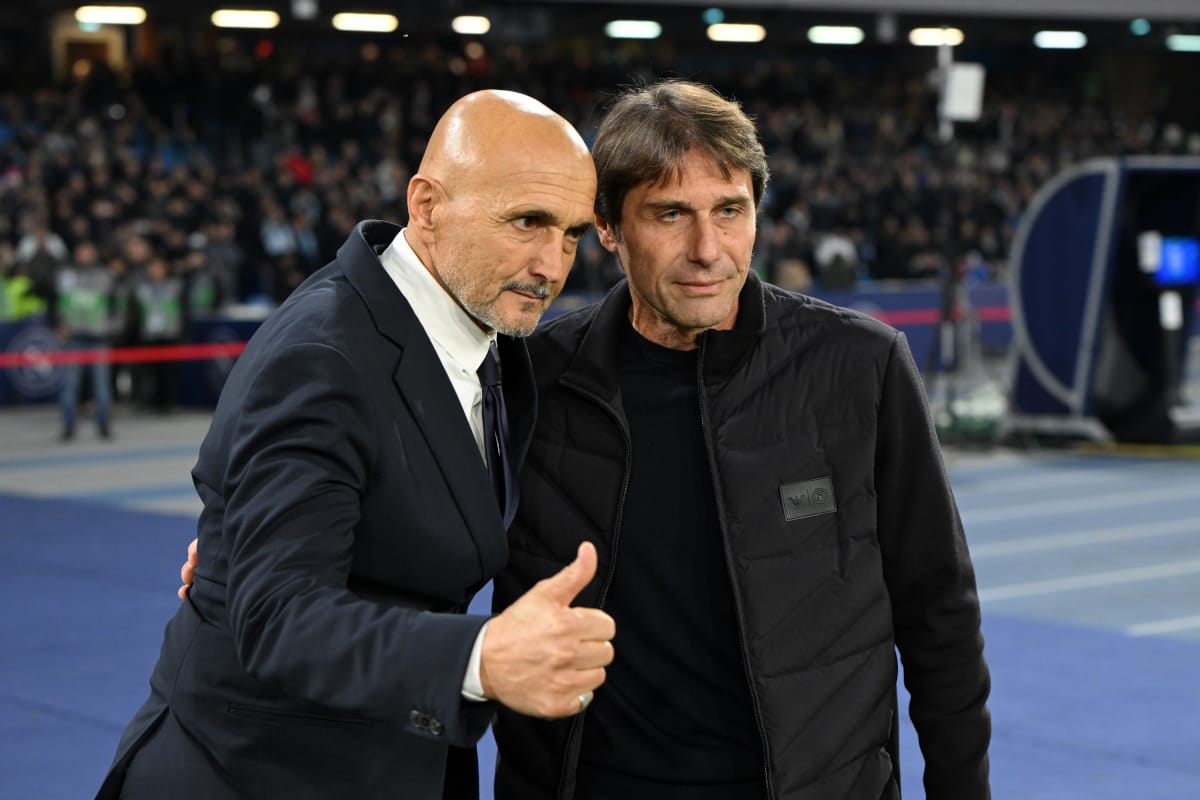 **Headline:** Antonio Conte Responds to Comments Made by Luciano Spalletti