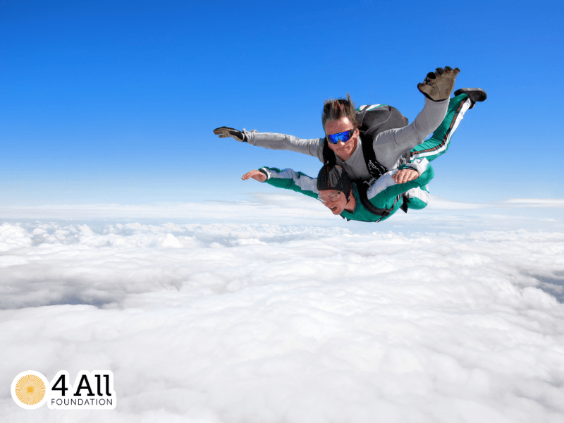 **Headline:** Local Charity Seeks 10 Volunteers for Skydiving Fundraiser