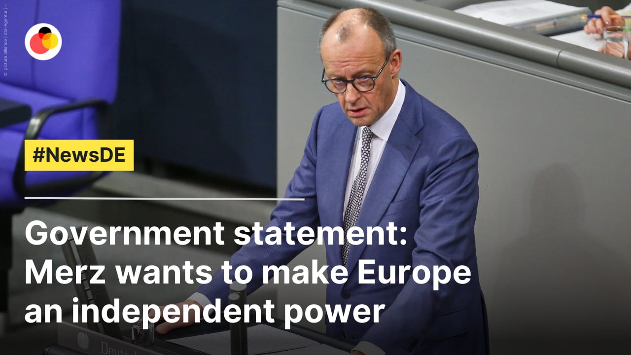 **Headline:** Chancellor Merz Urges Europe to Strengthen Independence and Unity