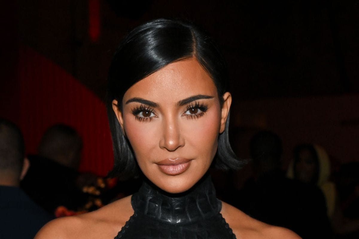 **Headline:** Kim Kardashian and Lewis Hamilton Seen Leaving Restaurant Together in Cotswolds