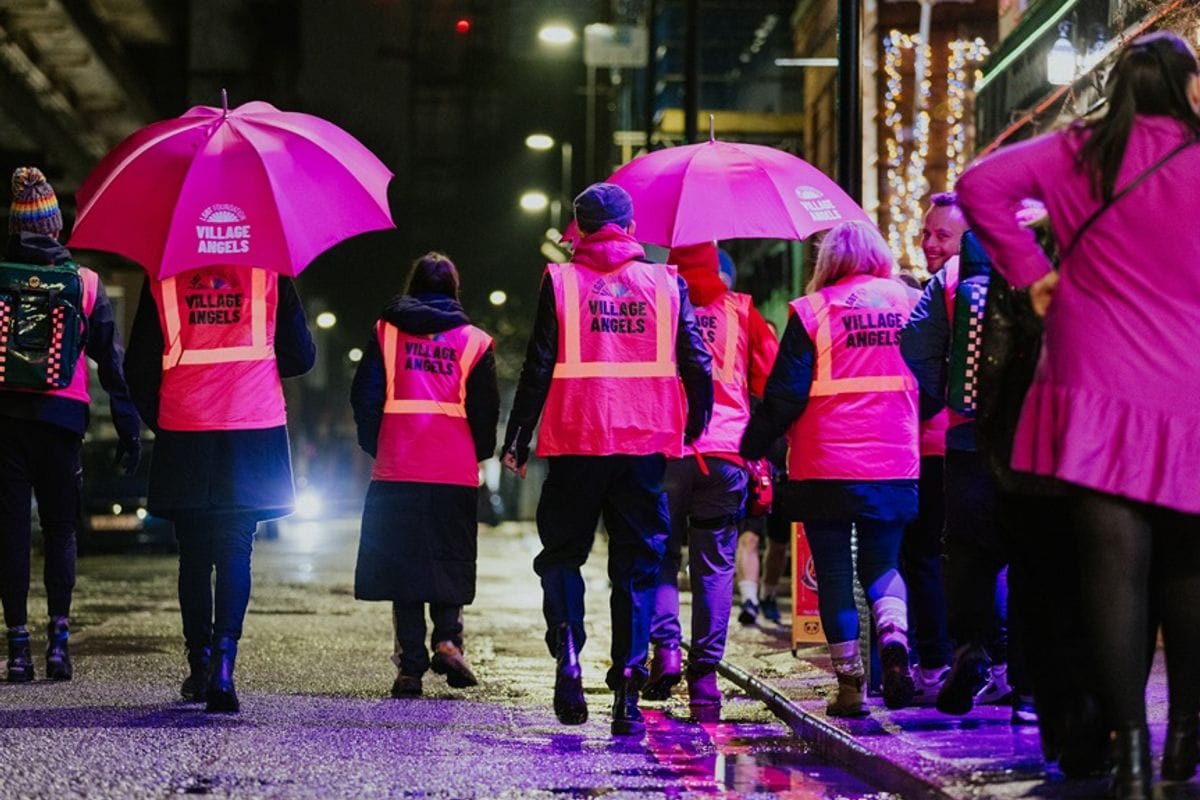 **Headline:** Pink Hi-Vis Jackets Introduced in Liverpool for Volunteer Safety Initiative