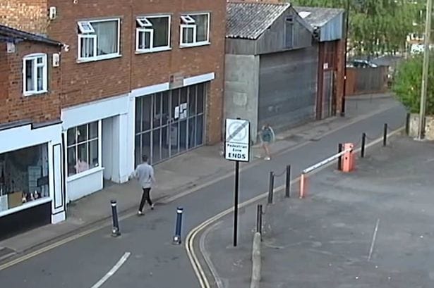 **Headline:** CCTV Captures Man Observing Girl Before Fatal Stabbing Incident