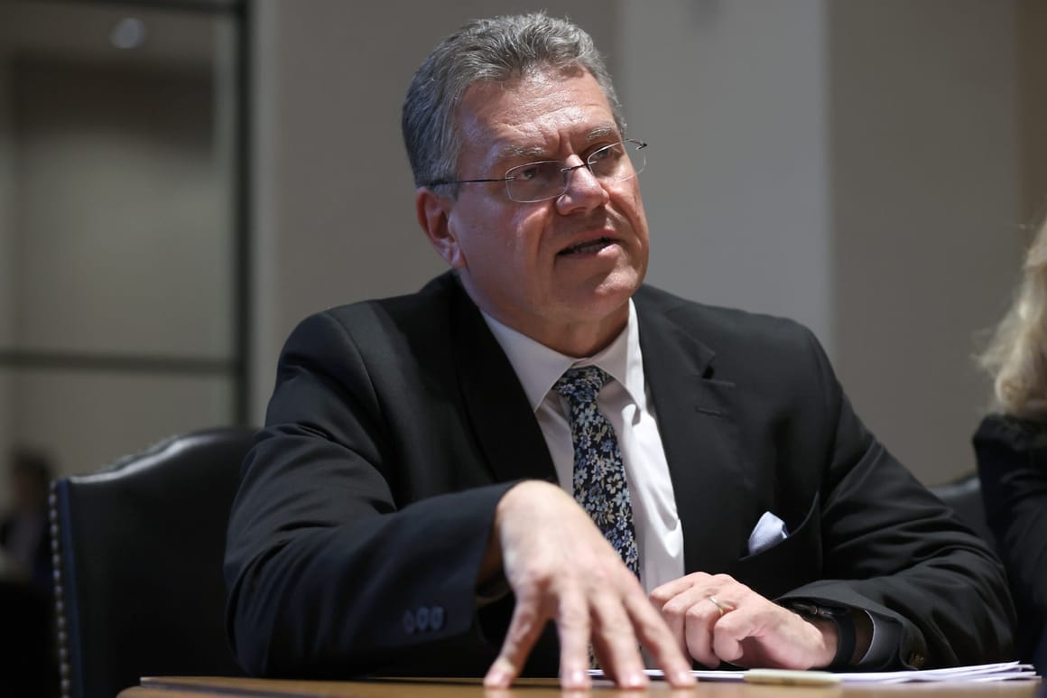 EU trade chief Šefčovič rejects Epstein involvement