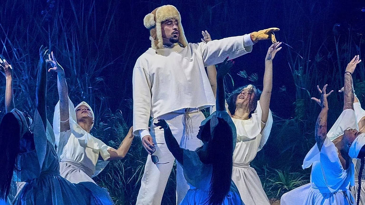 **Headline:** Bad Bunny to Perform in Spanish at 2026 Super Bowl Amid Immigration and Puerto Rico Sovereignty Debates