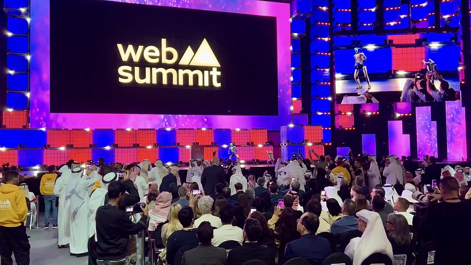 **Headline:** Web Summit Qatar 2026 attracts full attendance as tech leaders convene in Doha