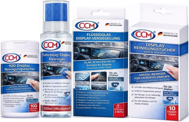 **Enhanced CCM (R) Display Range Offers Improved Clarity and Durability for Vehicle Screens**