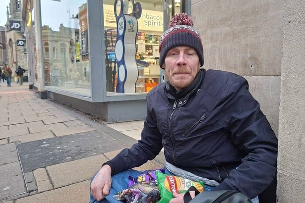 **Headline:** Homeless Man Responds Firmly to Verbal Abuse from Drunk Individuals