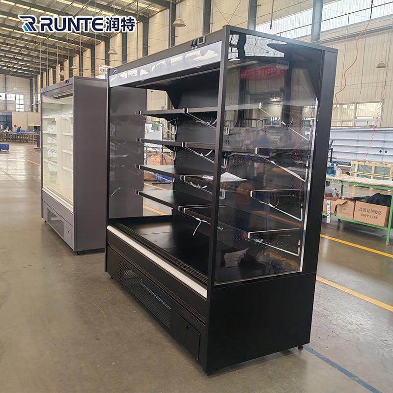 **Innovative Open Display Chillers Maintain Consistent Temperature to Preserve Food Freshness**