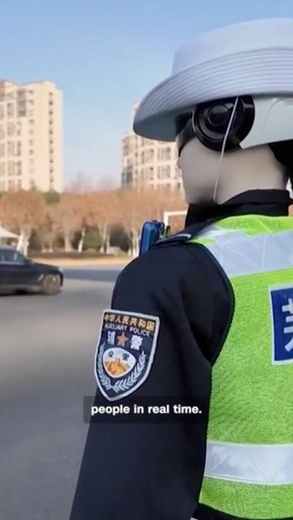 **Headline:** China Deploys AI Robot Police Officers to Monitor Traffic in Multiple Cities