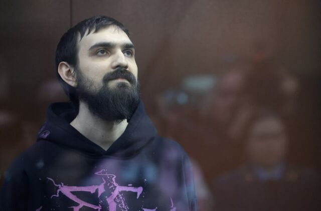 **Headline:** Russian Comedian Sentenced to Almost Six Years for Joke About War Veteran