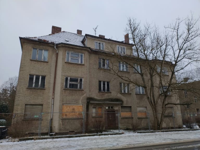 **Headline:** Berlin Faces Challenges Managing Dilapidated Russian-Owned Buildings in Karlshorst