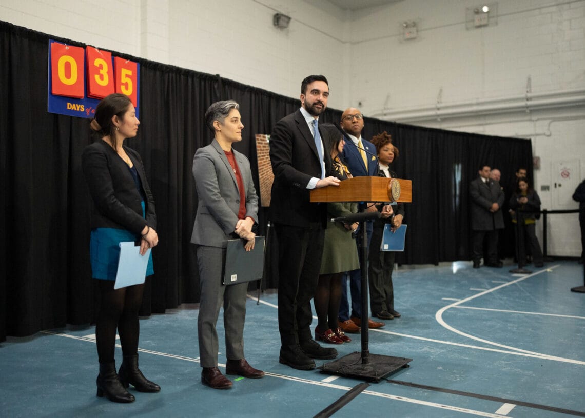 **Headline:** Mayor Mamdani Addresses AI-Generated Images Depicting Him with Jeffrey Epstein