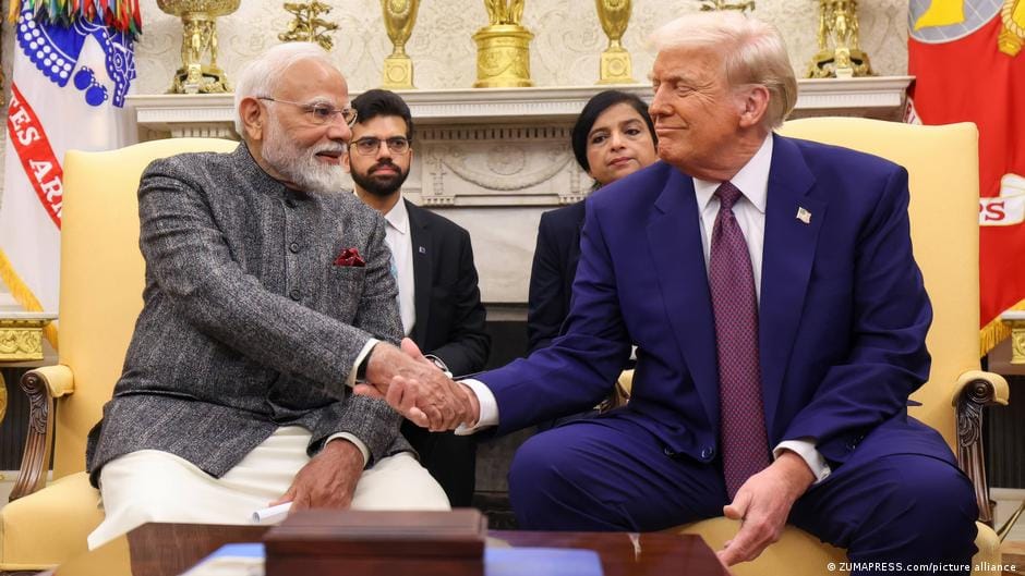 **Headline:** US and India Agree on Preliminary Trade Framework, Addressing Oil Purchase Dispute