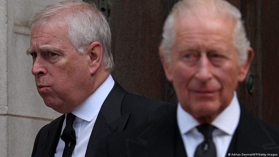 **Headline:** King Charles Expresses Concern Over Prince Andrew’s Epstein-Related Investigation
