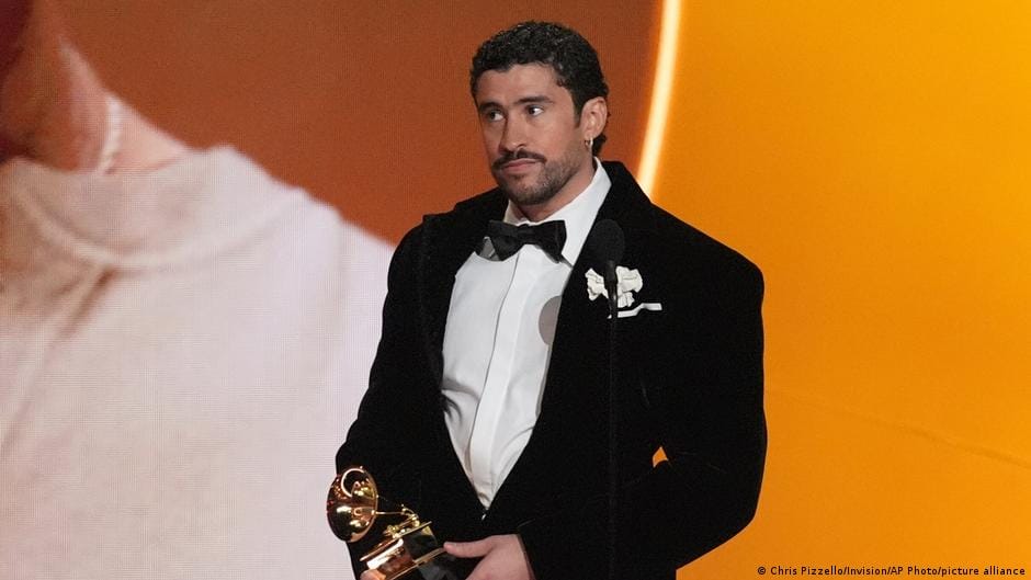 **Headline:** Grammy Winners Billie Eilish and Bad Bunny Highlight Immigration Issues During Ceremony