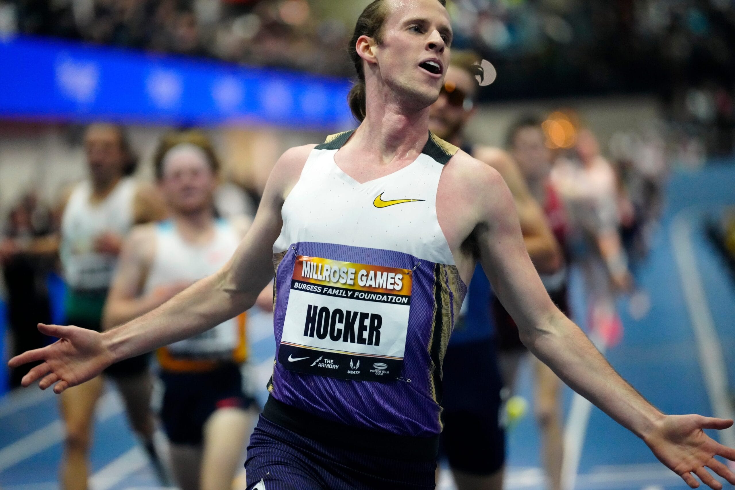 **Headline:** Cole Hocker Aims for Record-Breaking Performances After Olympic Success