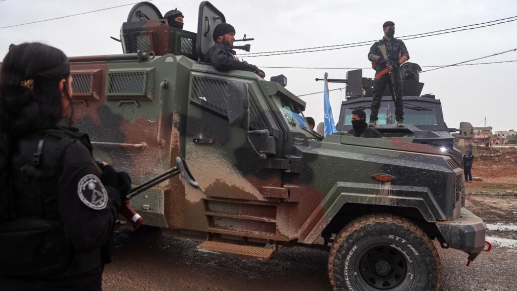 **Headline:** Syrian Interior Ministry Forces Enter al-Hassakeh Following Agreement with Kurdish-Led SDF