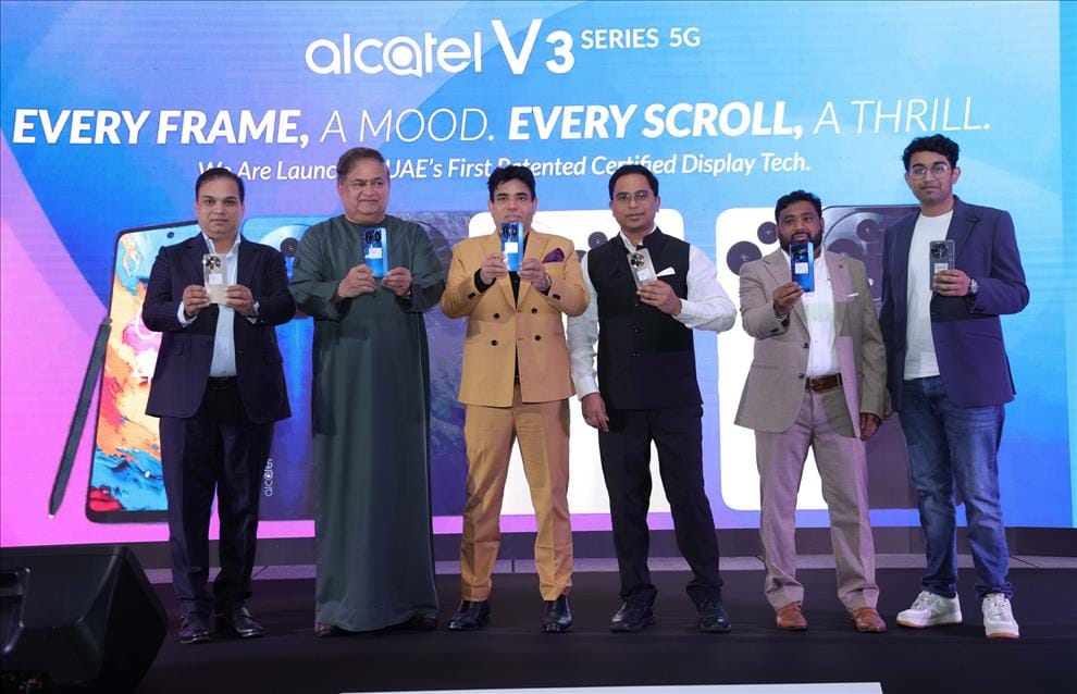 **Alcatel Introduces V3 Series Smartphones Featuring NXTPAPER Display Technology in UAE**