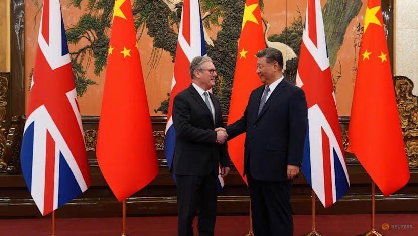 **Headline:** British Prime Minister Keir Starmer Concludes China Visit Amid US Concerns