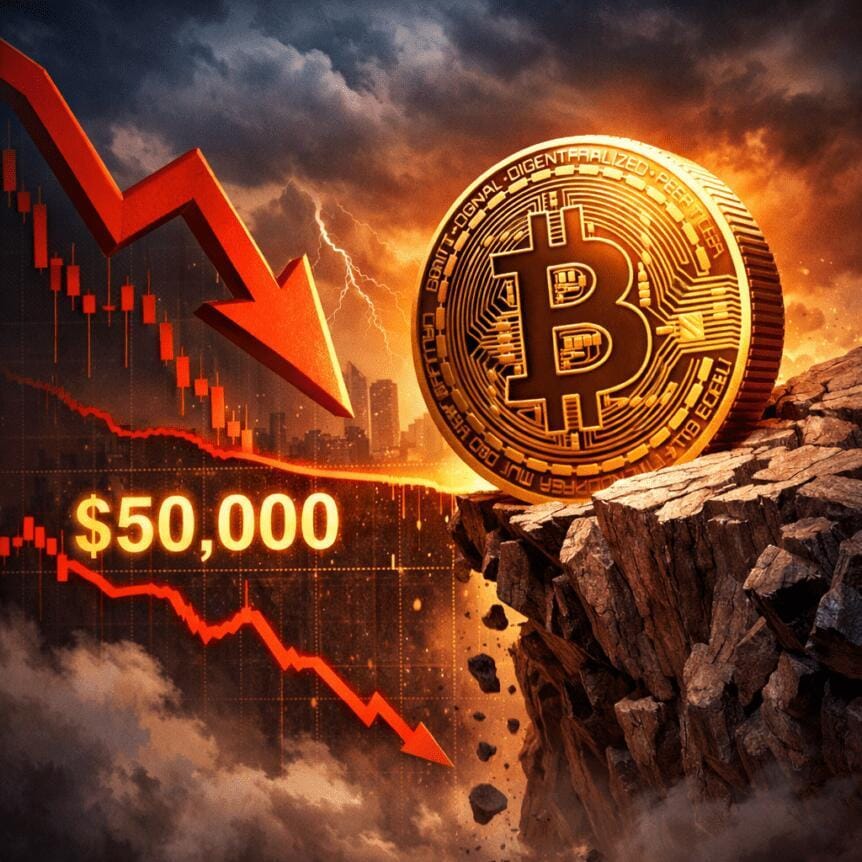 **Headline:** Bitcoin Expected to Fall Below $50,000 Before Stabilizing