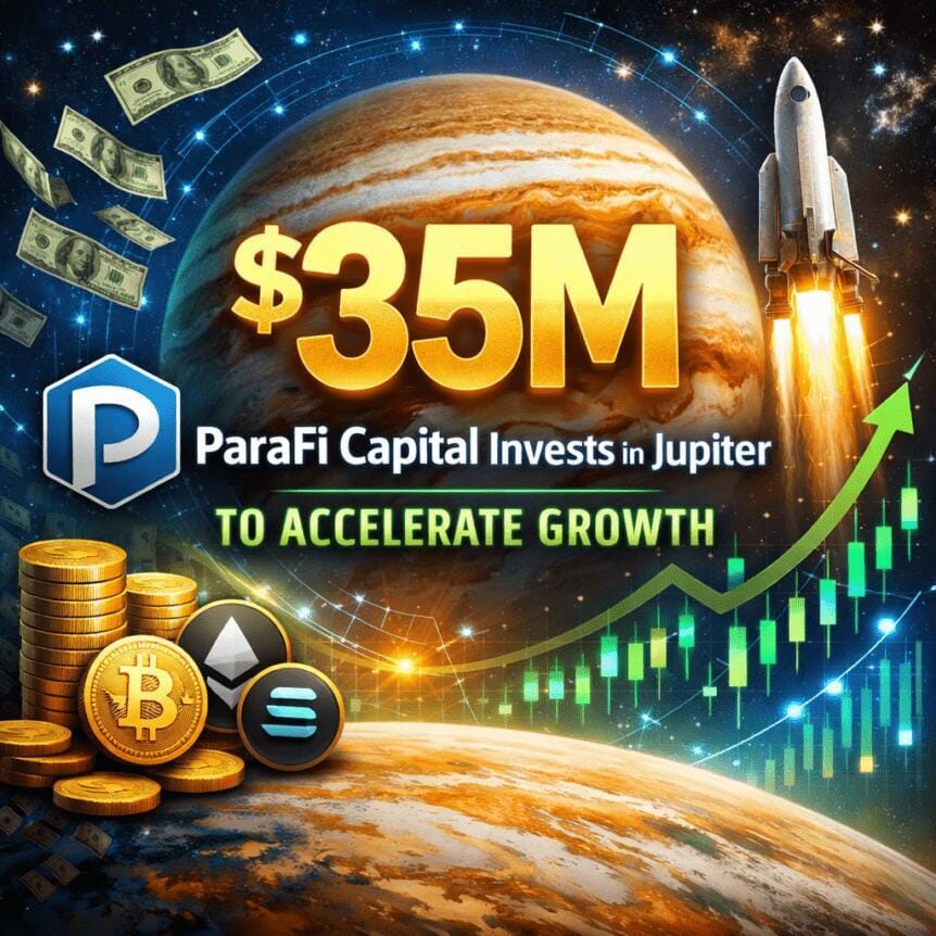 **Headline:** Parafi Capital Commits $35 Million to Support Jupiter’s Expansion