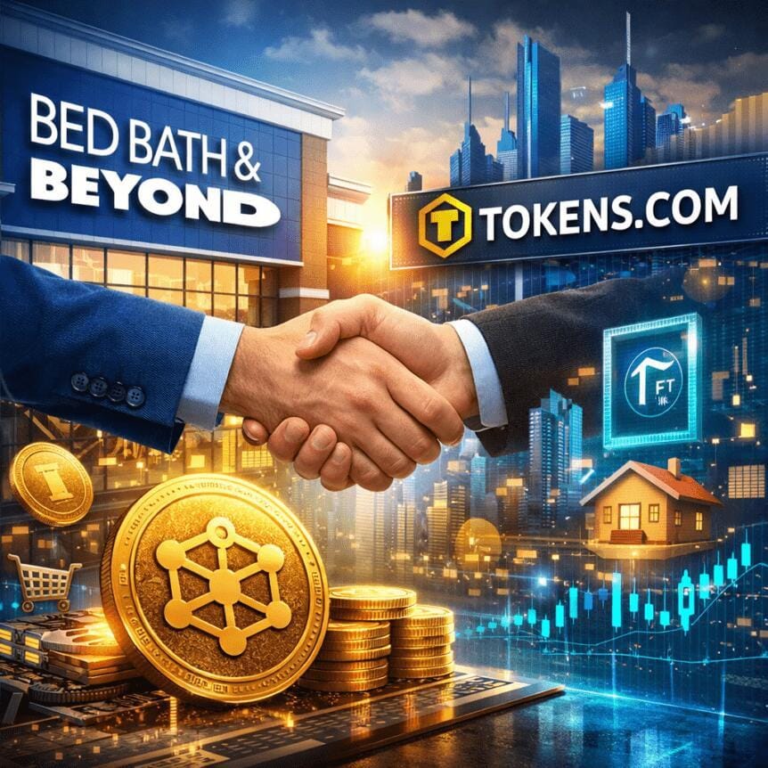**Bed Bath & Beyond to Acquire Tokens, Expanding into Tokenized Real Estate Finance**