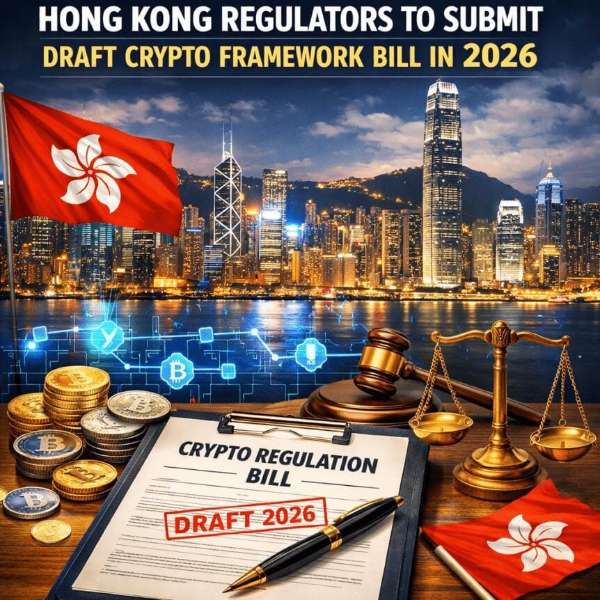 **Headline:** Hong Kong Plans to Submit Draft Cryptocurrency Framework Bill in 2026