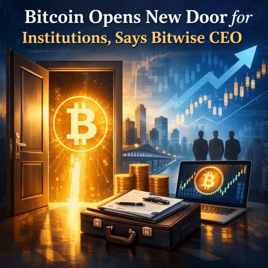 **Headline:** Bitwise CEO Highlights Institutional Opportunities Despite Bitcoin’s Price Drop