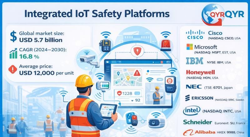 **Headline:** QY Research Publishes Detailed Report on Integrated IoT Safety Platforms Market