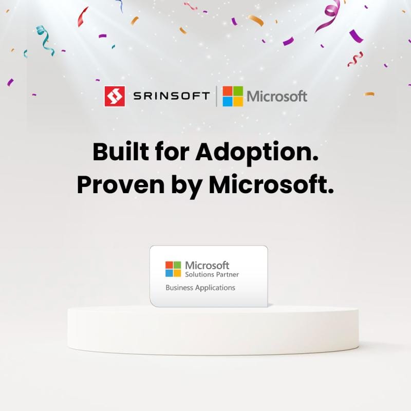 **SrinSoft Inc Achieves Microsoft Solutions Partner Status for Business Applications**