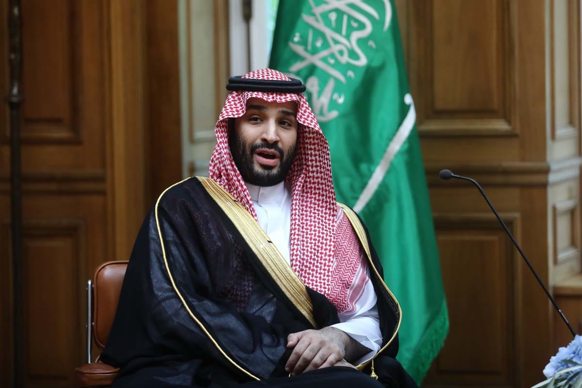 **Headline:** Saudi Crown Prince Mohammed bin Salman Welcomes Prince William on First Visit to Riyadh