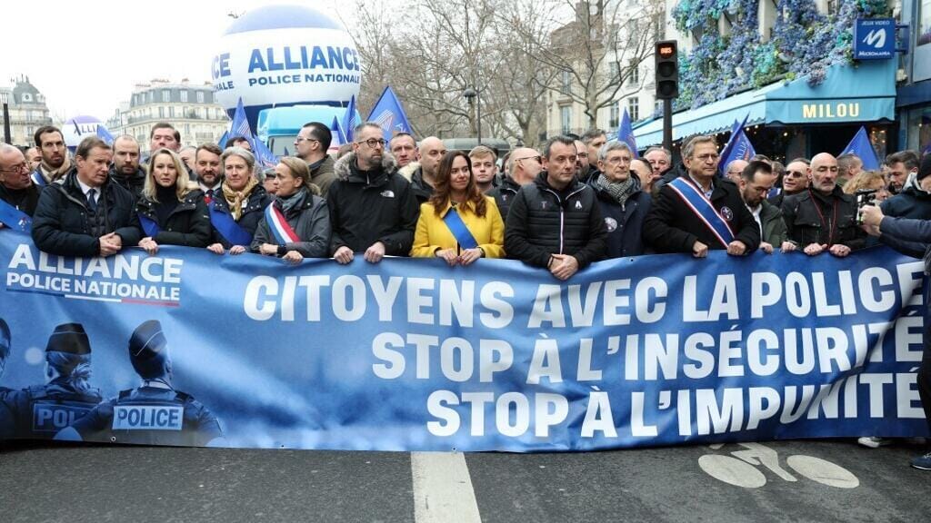 **Headline:** Thousands Rally Across France to Support Police Amid Funding Concerns
