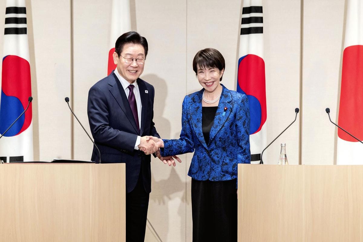 **Headline:** South Korean Favorability Toward Japan Surpasses 50% for First Time Since 2014