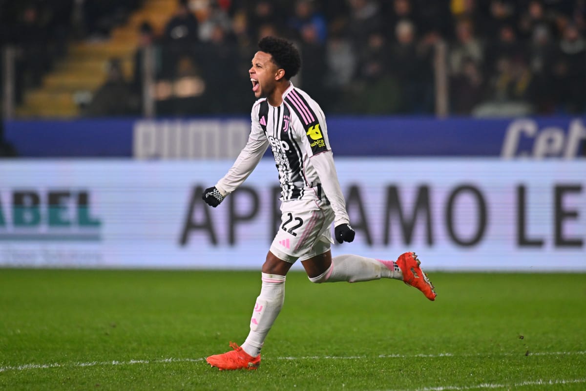 **Headline:** Weston McKennie Scores Acrobatic Volley to Extend Juventus Lead