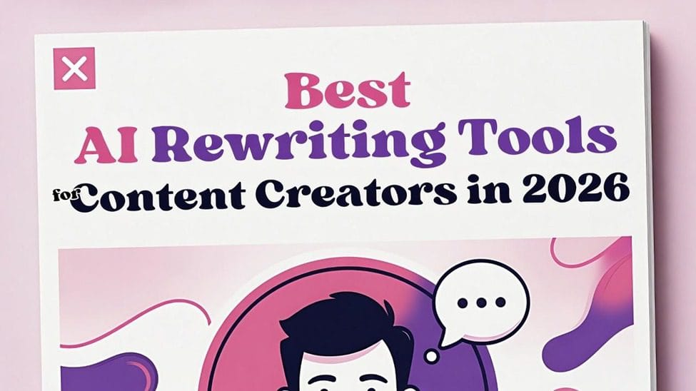 **Top AI Rewriting Tools for Content Creators in 2026**