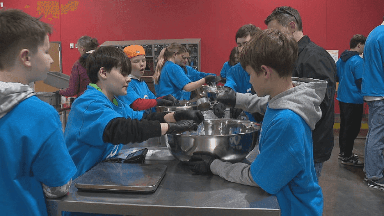 **Headline:** Large Donation Received by Arkansas Foodbank During Souper Bowl of Caring