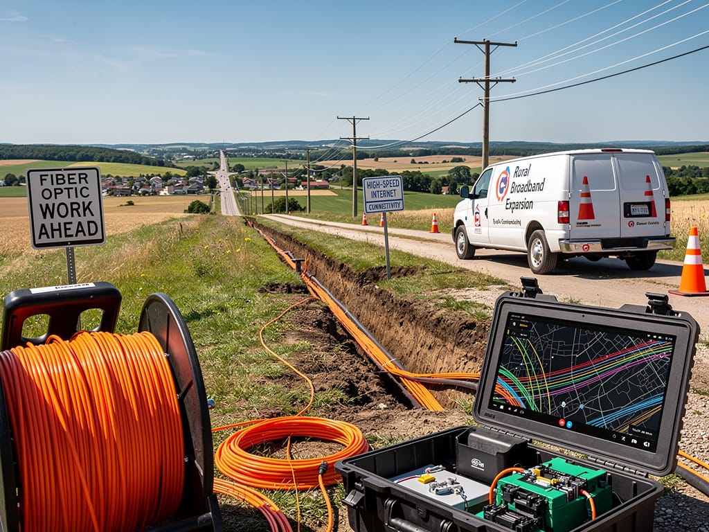 **Headline:** Broadband Expansion in the U.S. Slows Due to Fiber Optic Technician Shortage