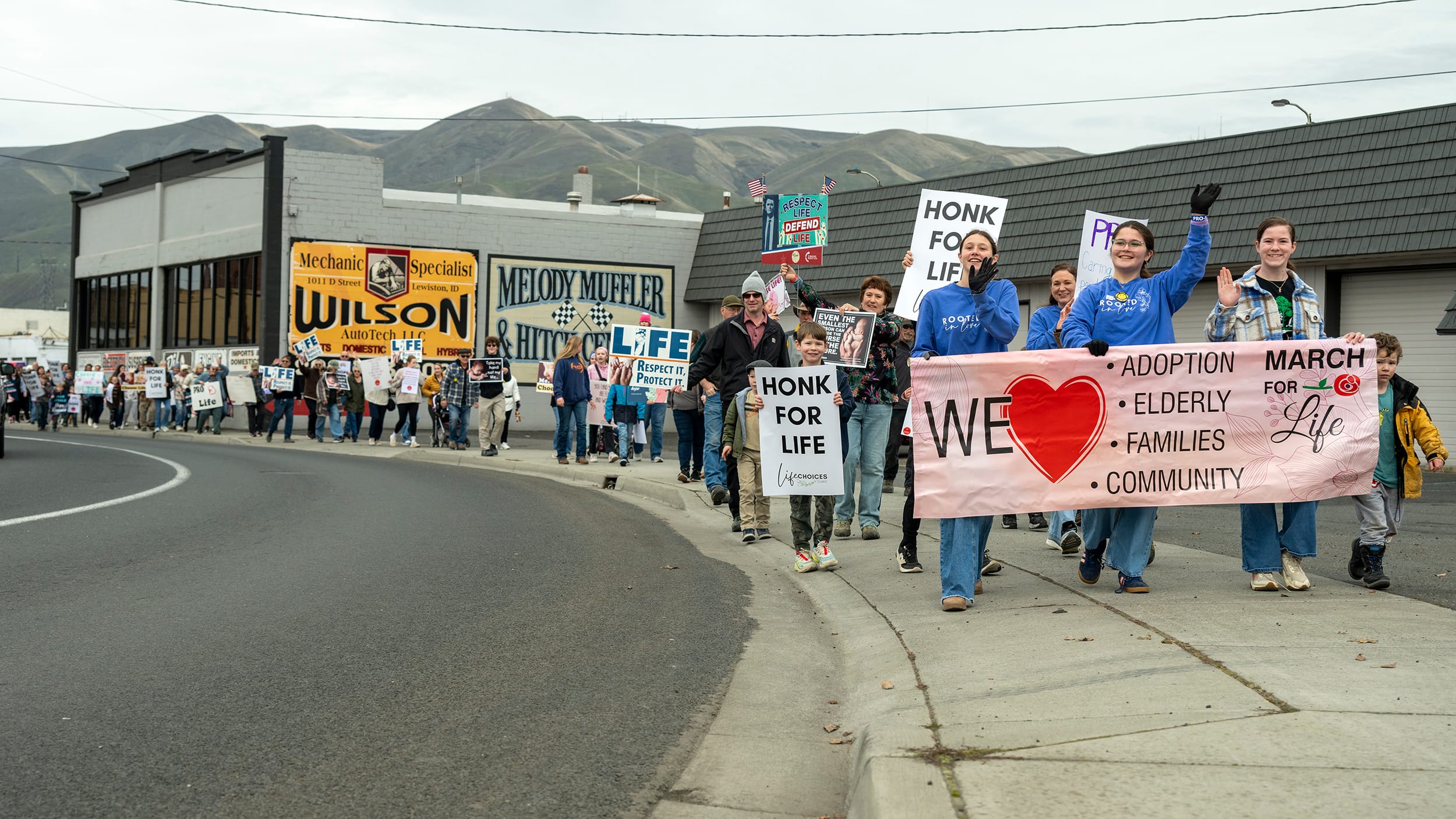 **Headline:** Lewiston Rally Highlights Support for Alternatives to Abortion